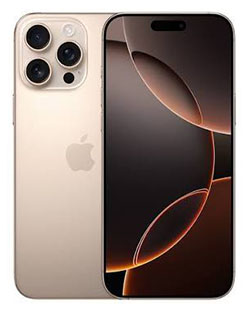 iPhone 16 Pro Max front view