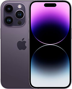 iPhone 14 Pro Max front view