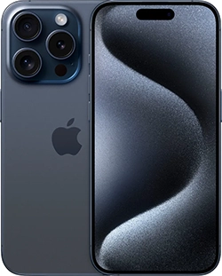 iPhone 15 Pro Max front view