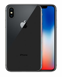 iPhone X front view